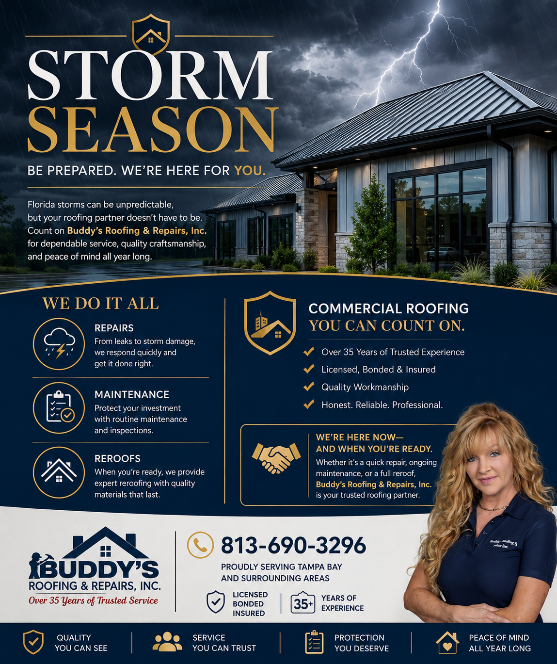 Storm season is approaching!